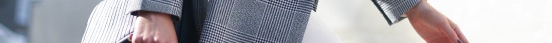 Day to Night: Glen Plaid Blazer and Tie Neck Shirtdress