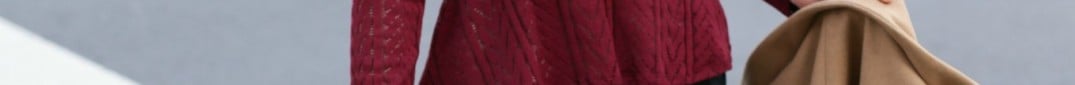 Burgundy Lace Peplum Top