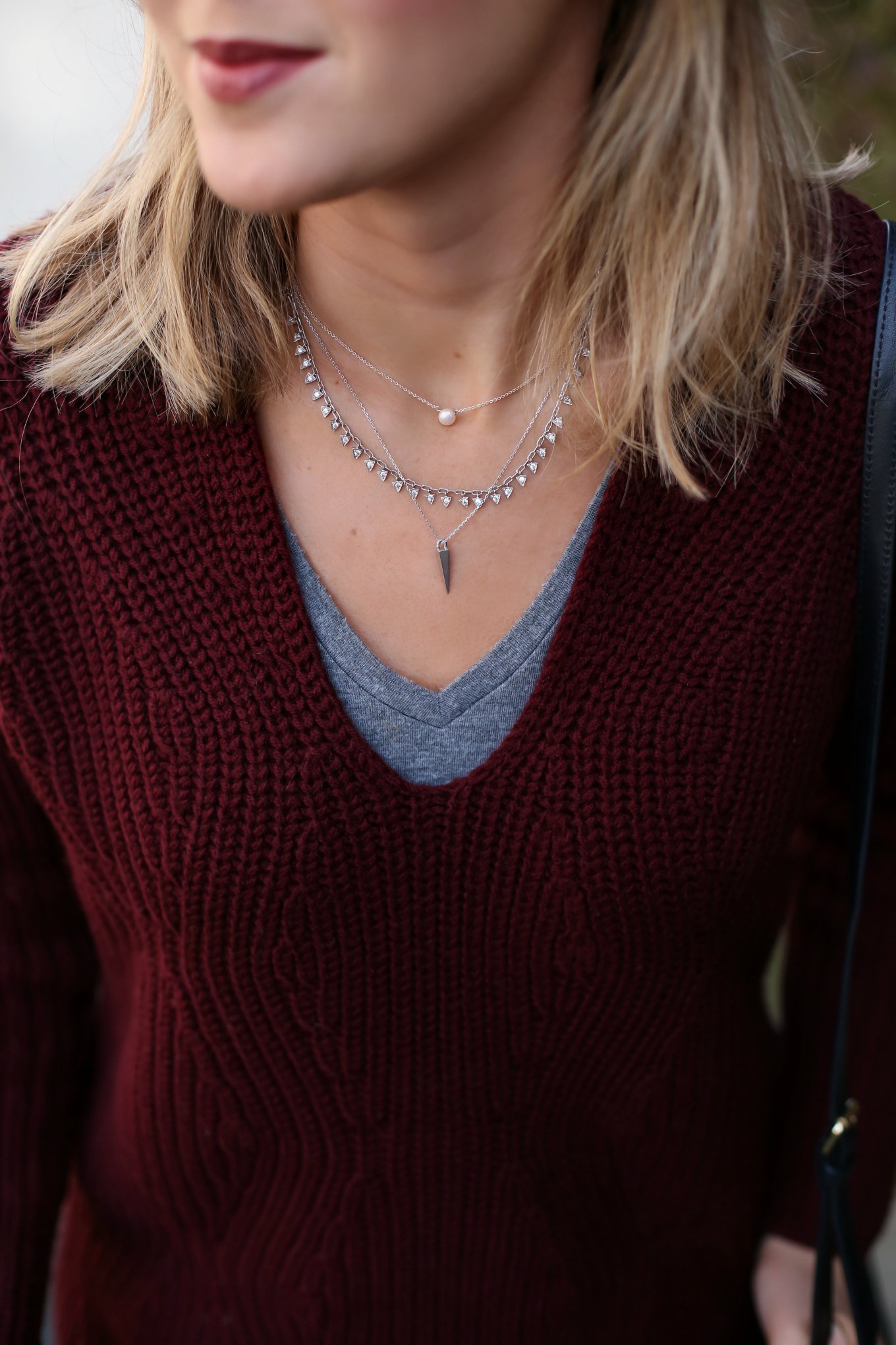 everlane-burgundy-chunky-knit-v-neck-sweater-faux-leather-leggings-adidas-supserstars-m2matellier-san-francisco-sf-style-fashion-blog3