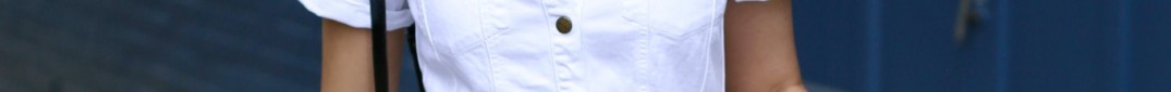Saturday Style: White Denim Dress