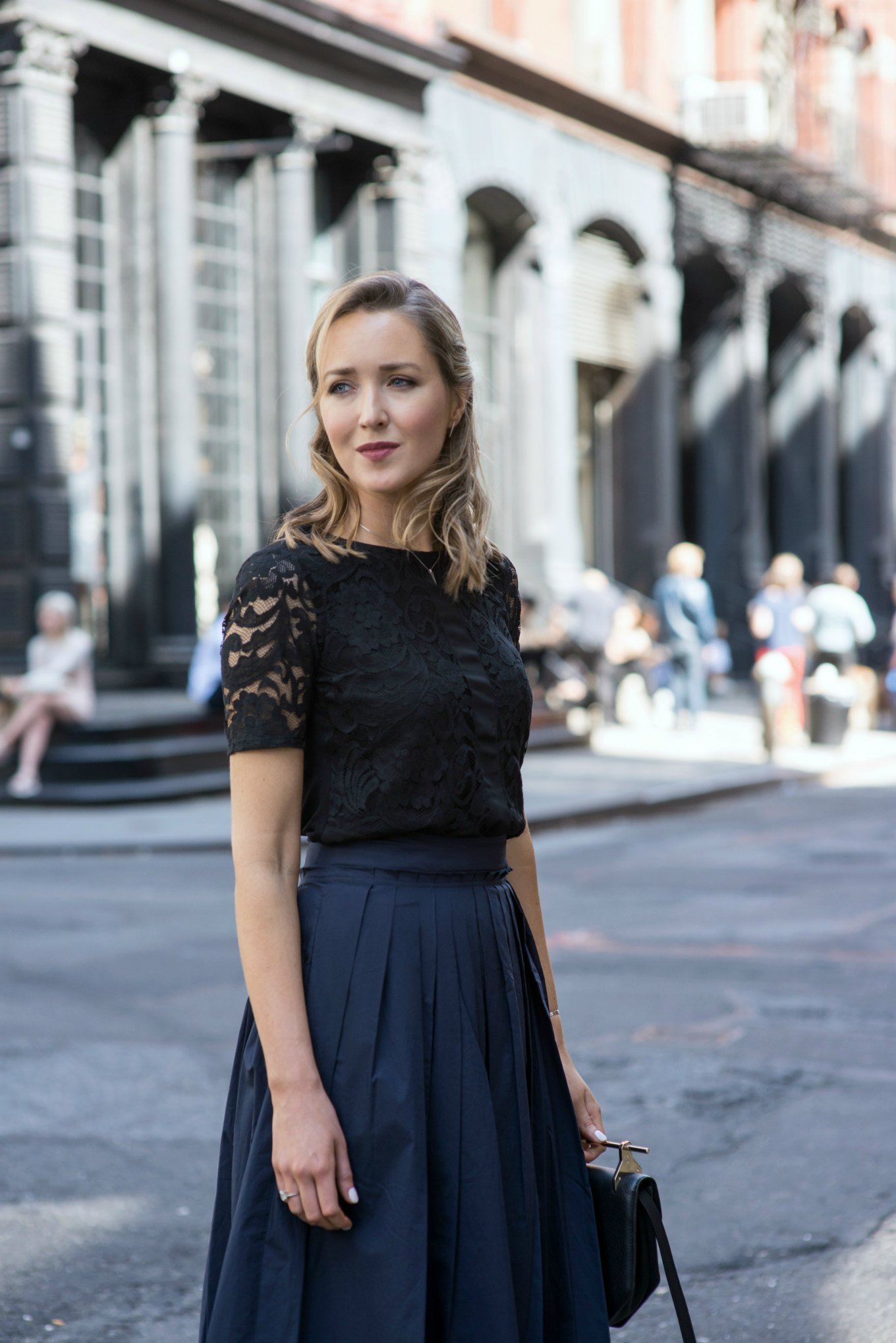 derek-lam-navy-midi-skirt-black-lace-trim-sarah-jessica-parker-carrie-pumps-work-office-professional-fashion-style-blog-san-francisco-mary-orton-memorandum3