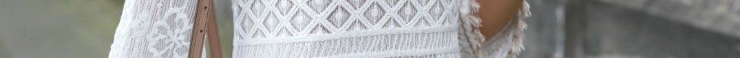 Sunday Best: White Lace Dress