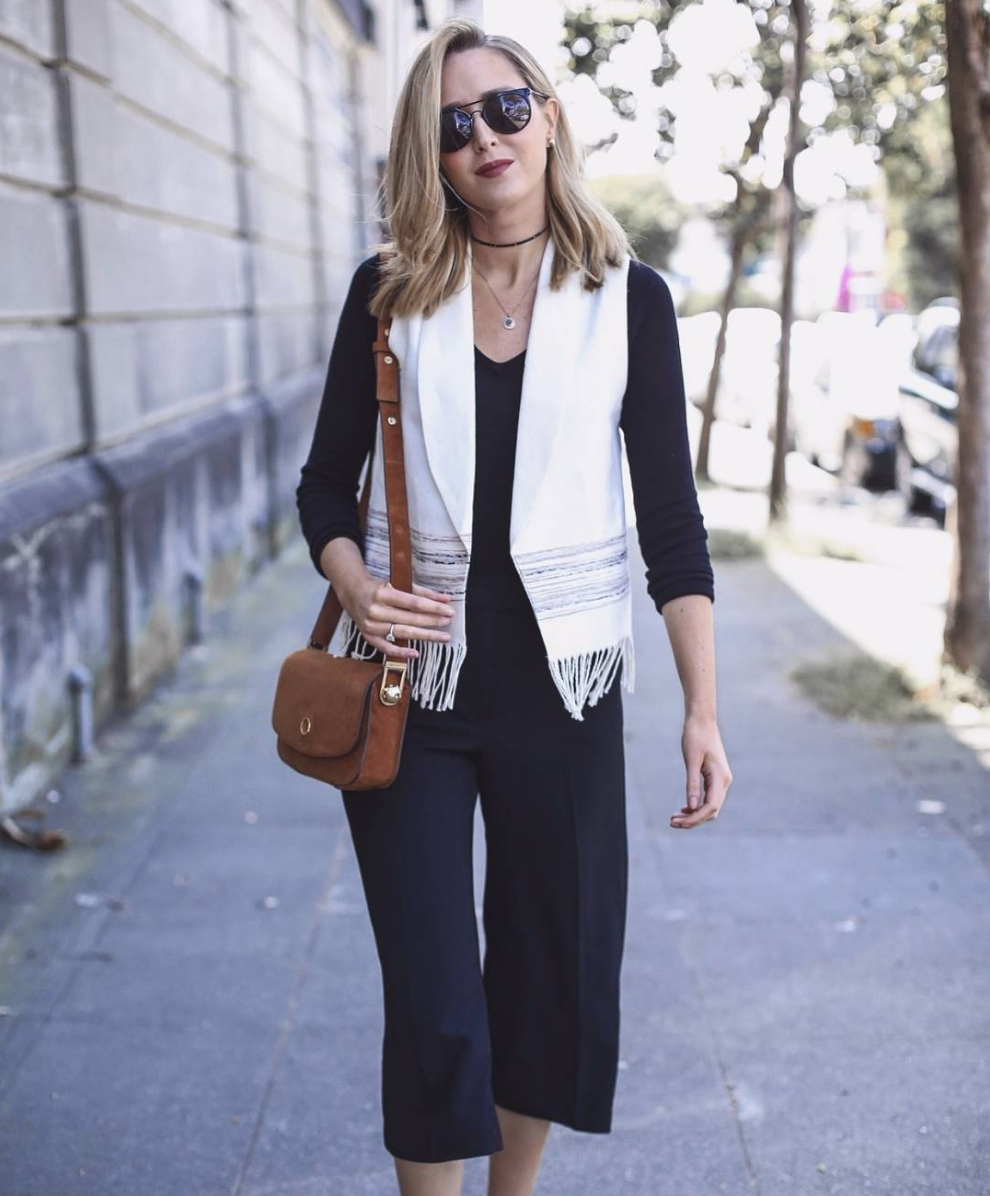 fringe vest boho bag