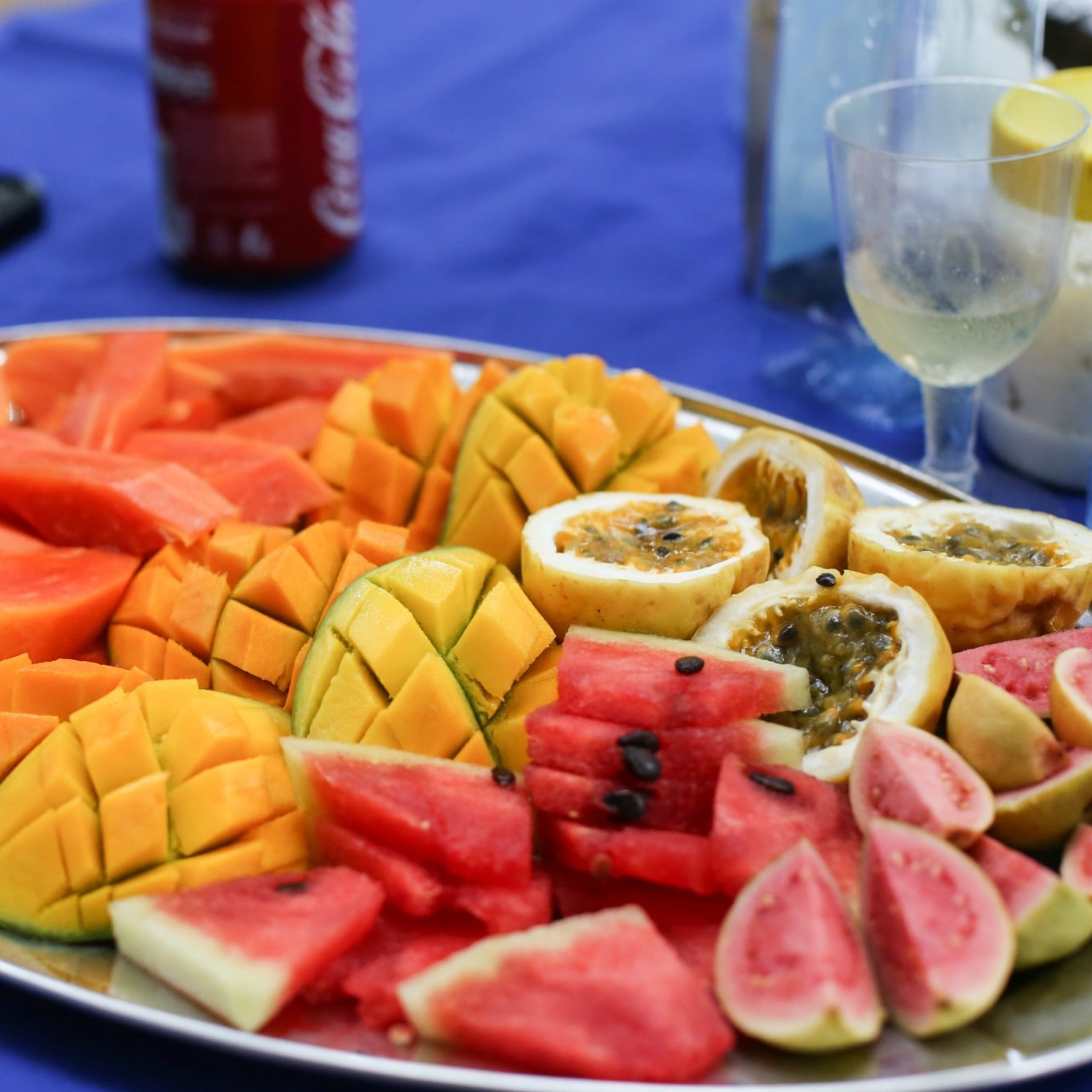 tropical fresh fruit