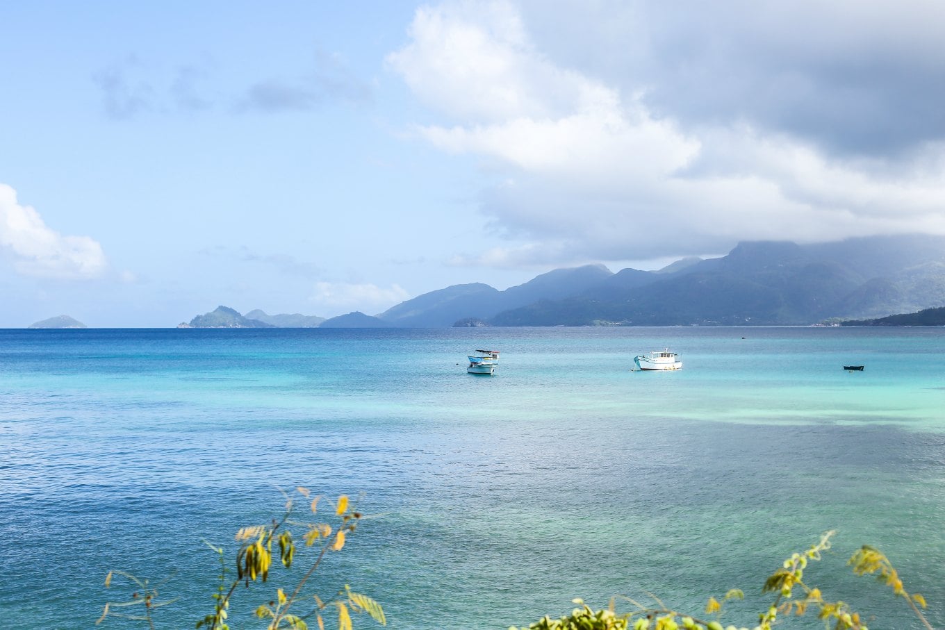 view of seychelles islands