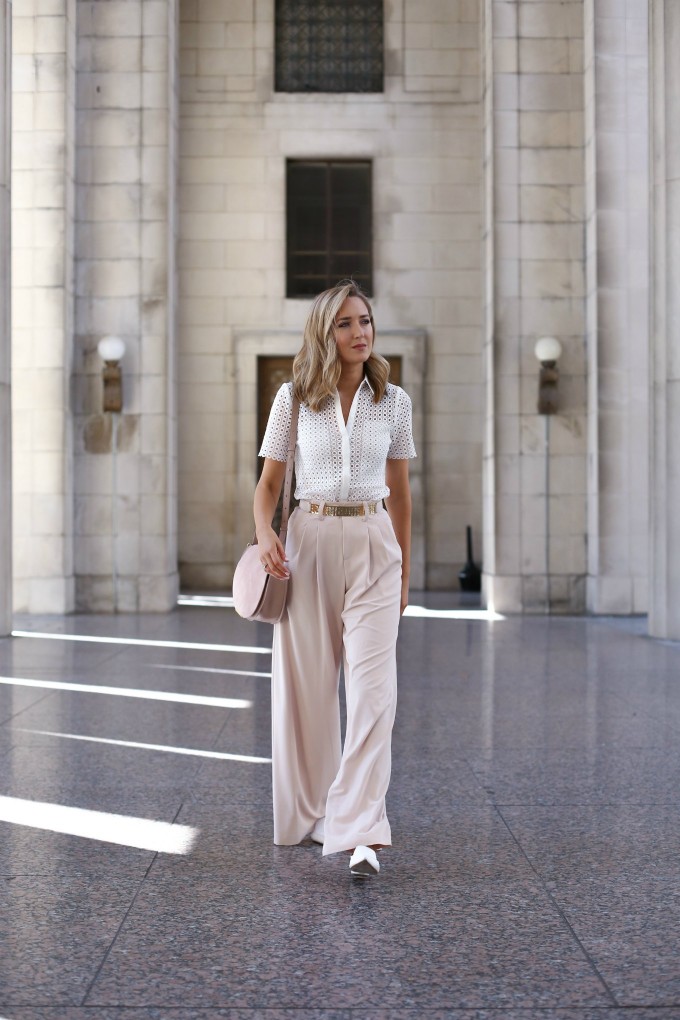 Blush Wide Leg Pant main image 0