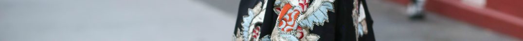 Split Leg Pants and Embellished Bomber