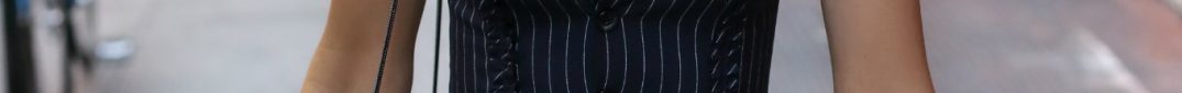 Pinstripes and Dropped Waists
