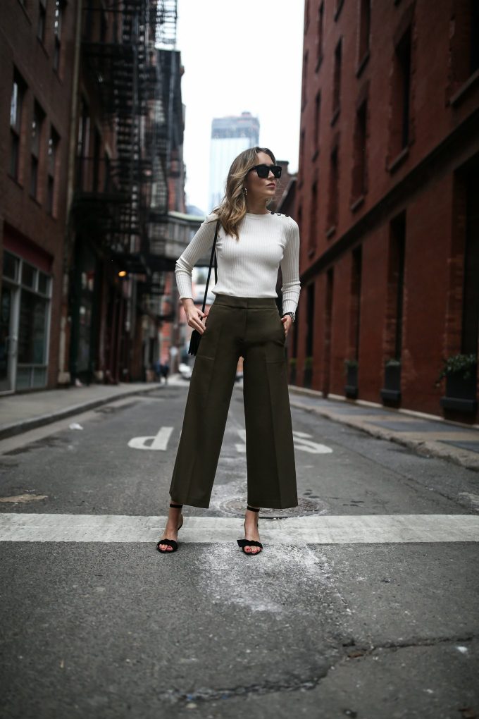 ann-taylor-cropped-wide-leg-olive-pants 