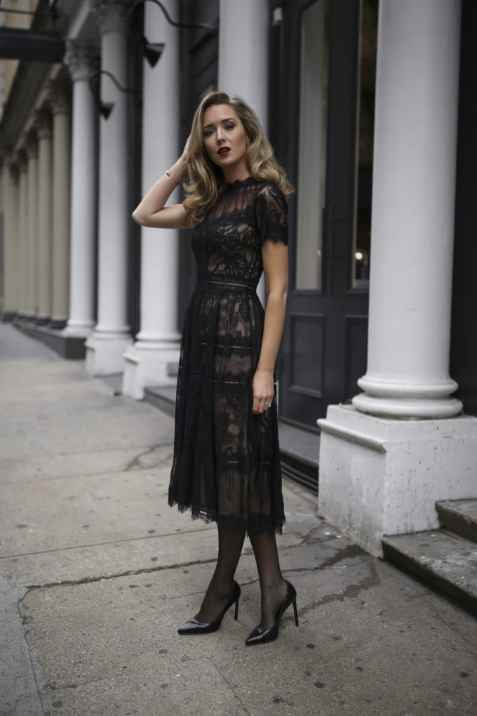 tadashi-shoji-black-lace-fit-flare 