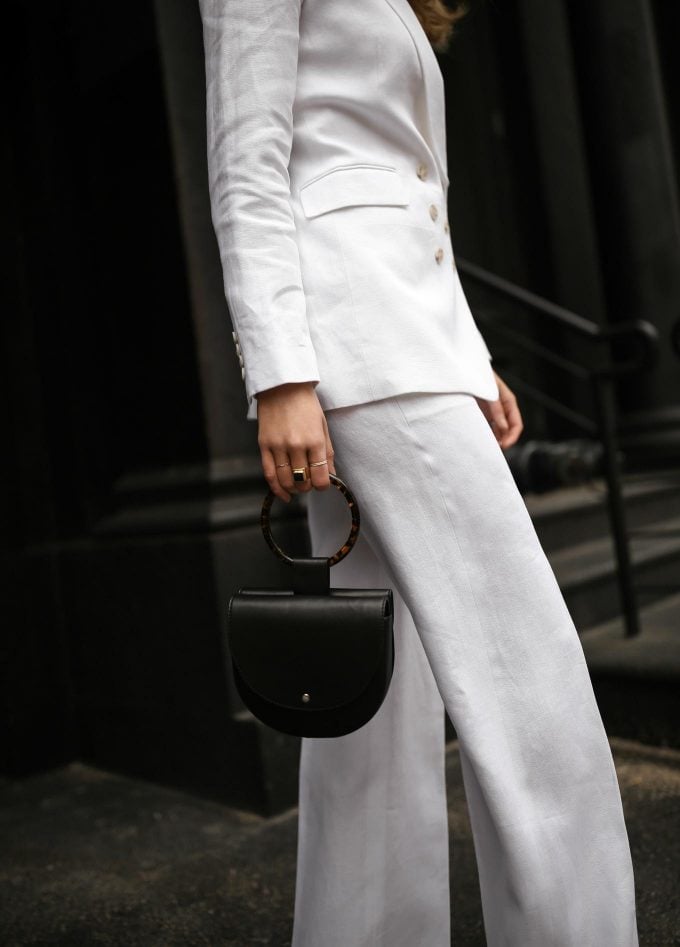 Spring MustHave The White Linen Suit MEMORANDUM NYC Fashion