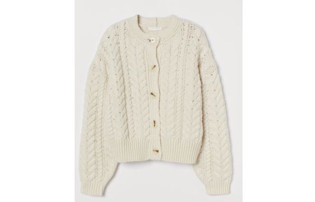 H&M Cable Knit Cardigan