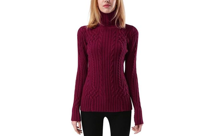 Amazon Cable Knit Sweater