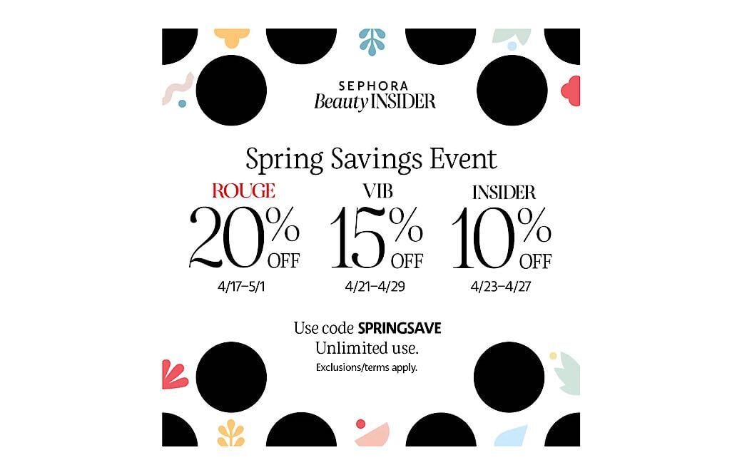 SEPHORA SPRING SAVINGS EVENT RECOMMENDATIONS! 