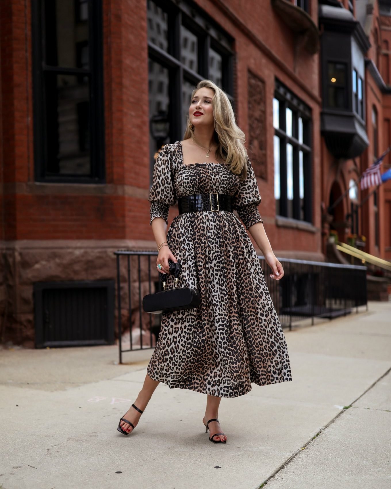 leopard-fall-style-midi-dress-classic-fashion4 fall leopard print dress
